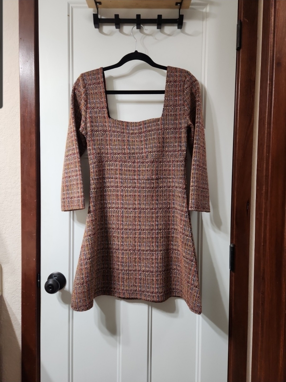 Free People Knit Tweed Pattern Dress